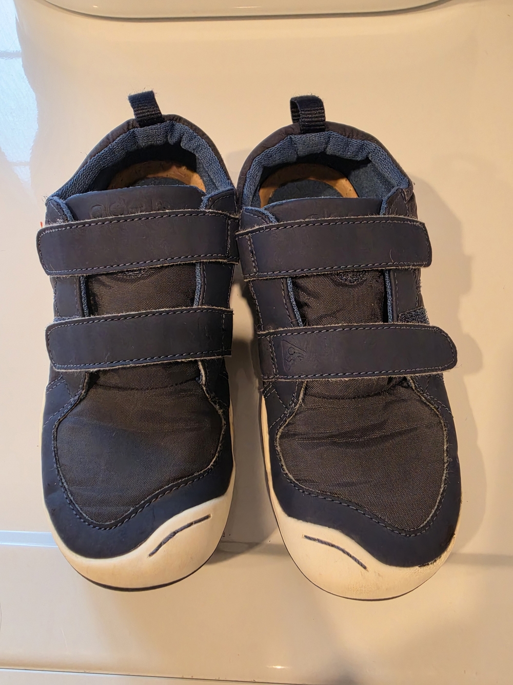 PLAE Navy Lucien Kids Sneakers Size 2